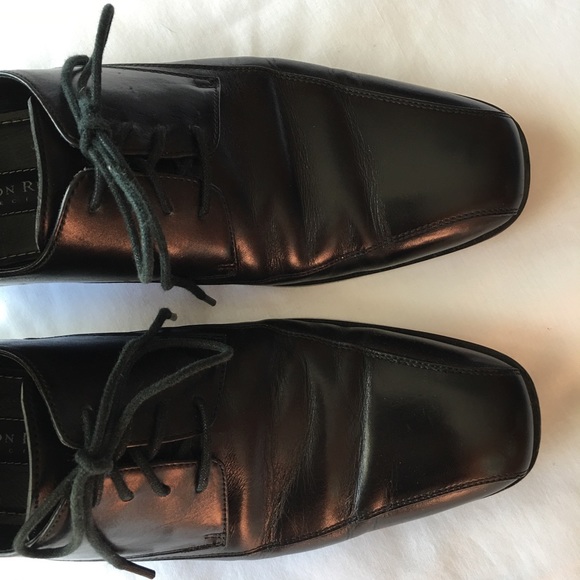 GORDON RUSH Men’s Leather Dress Shoes, Size 8 - Picture 4 of 7
